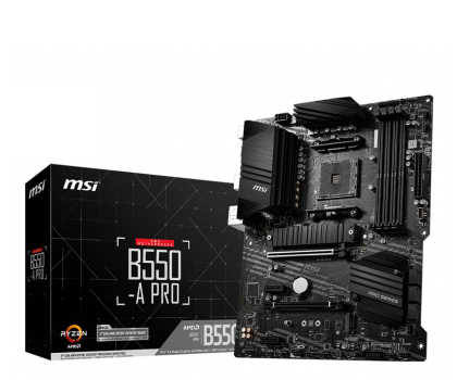 Płyta główna MSI Płyta główna B550 A-PRO AM4 4DDR4 HDMI/DP M.2 ATX B550-A PRO